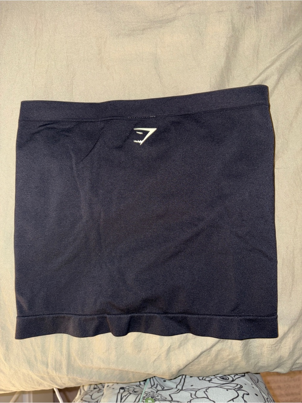 Gymshark Black Seamless tubetop